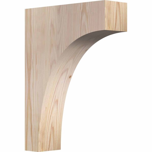 Ekena Millwork Huntington Smooth Corbel, Douglas Fir, 3 1/2"W x 12"D x 16"H COR04X12X16HUN00SDF - main